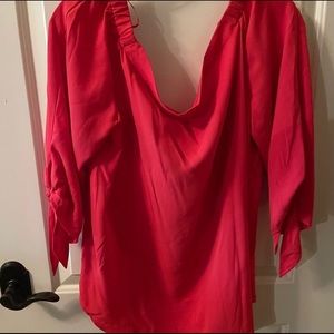 Chico’s Cold Shoulder Sleeves Tie Chico’s Size 2